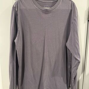 Billabong Men's Lavender Long Sleeve Tee